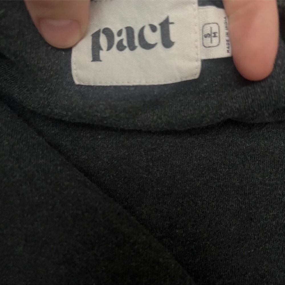 ‼️VGUC: Pact Organic Grey Cardigan Sweater - S/M - Picture 6 of 7